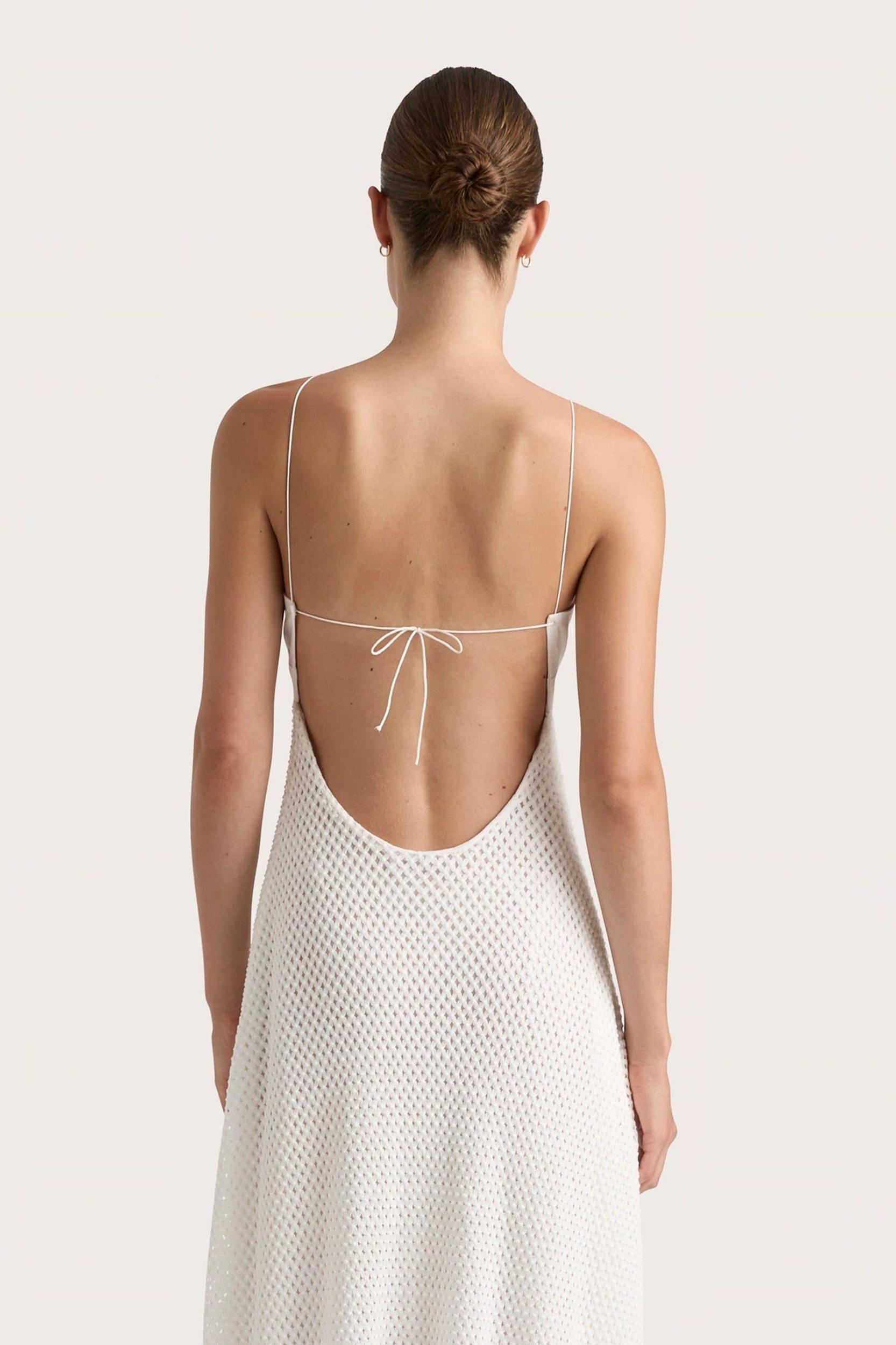 Ciele Maxi Dress Azalea White - Final Sale Product Image