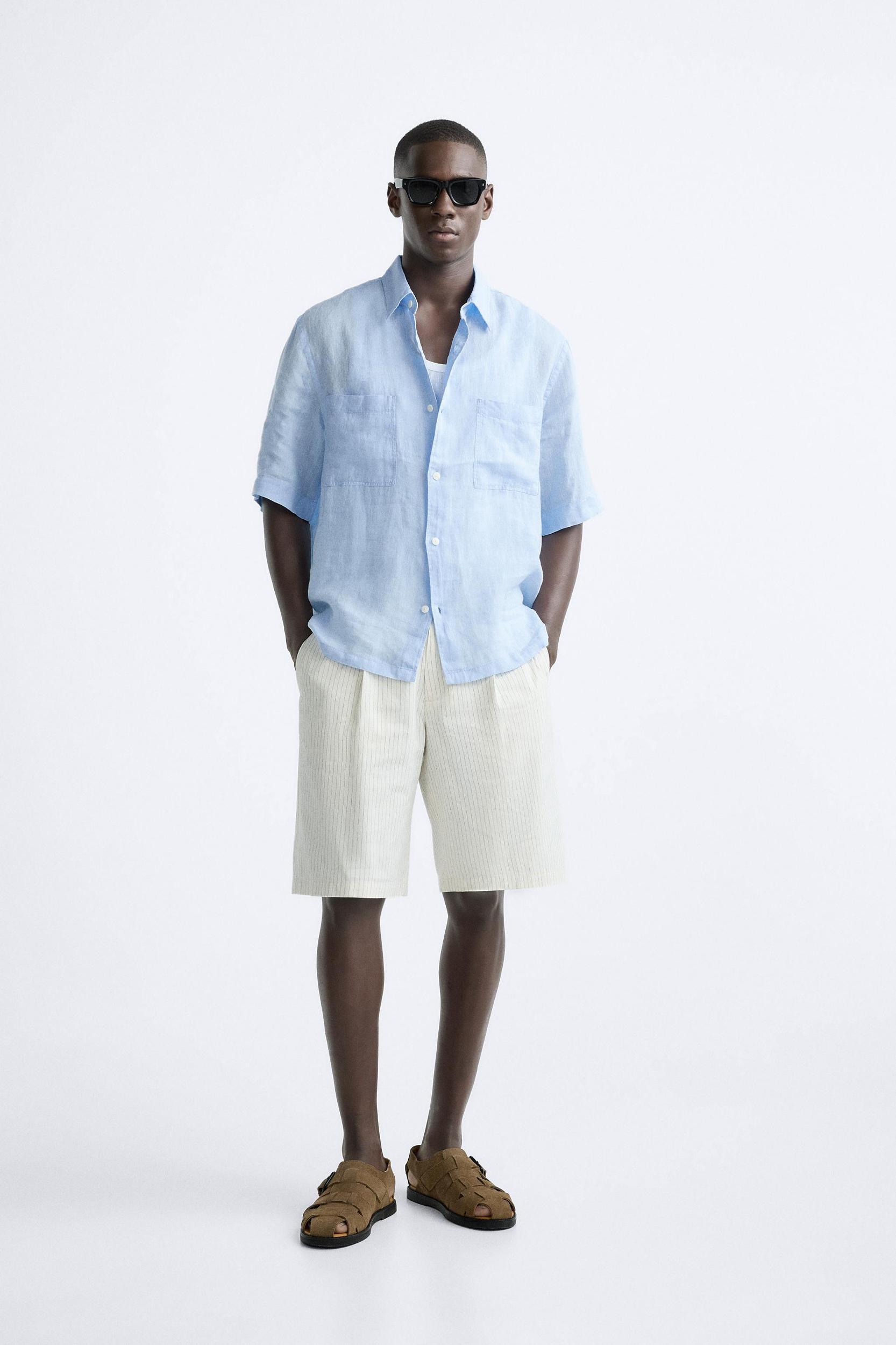 100% LINEN SHIRT Product Image