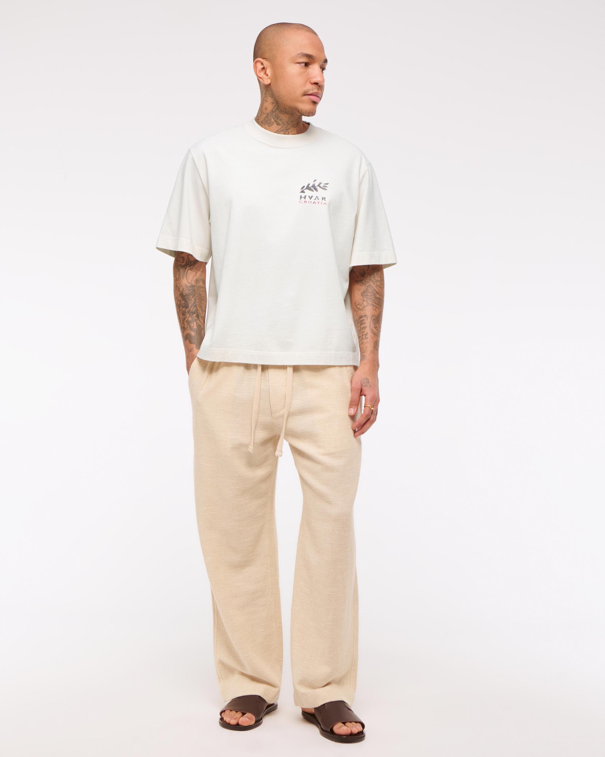 Premium Heavyweight Cropped Graphic Tee Product Image