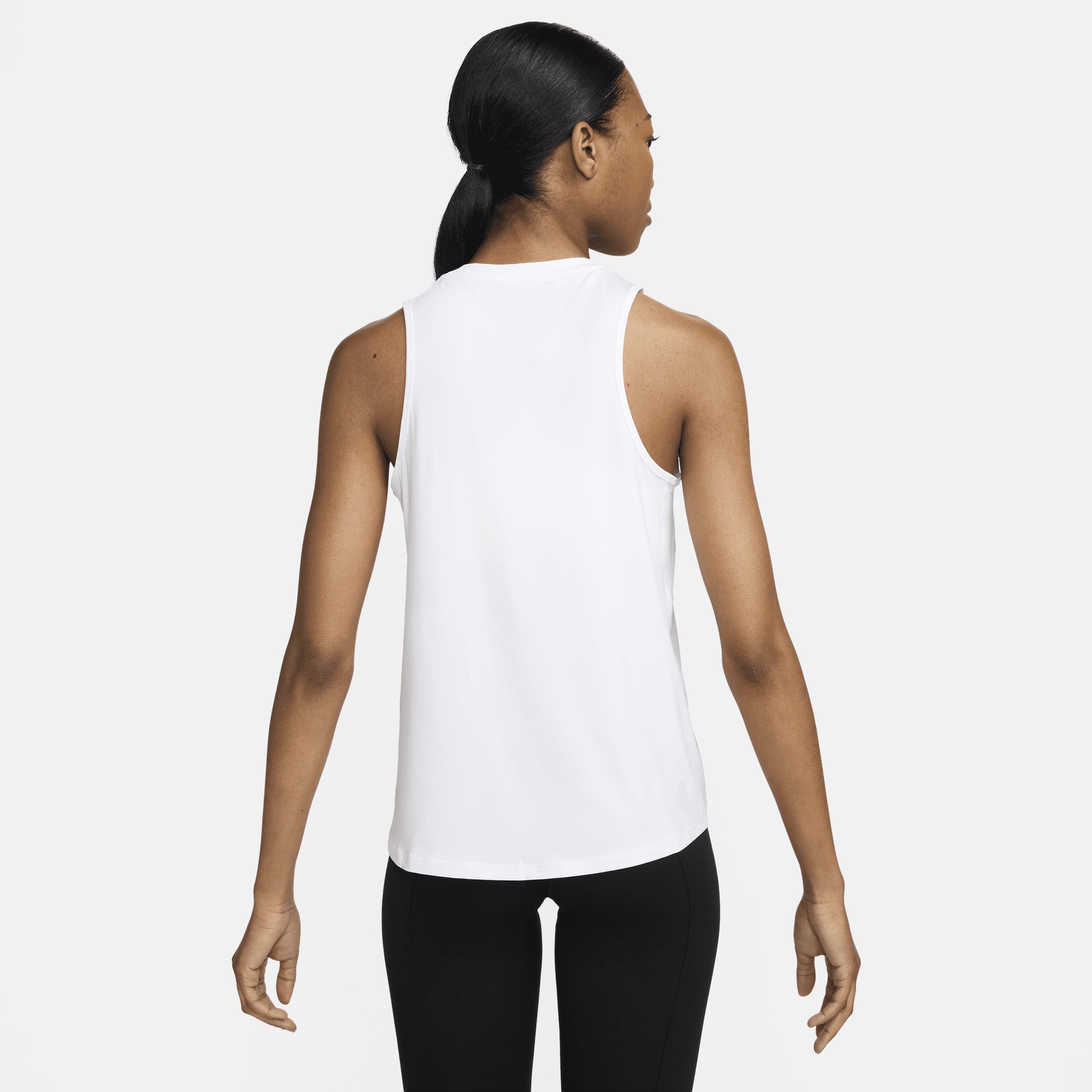 Women's Nike One Dri-FIT Classic Tank Top, Size: XXL, White Product Image