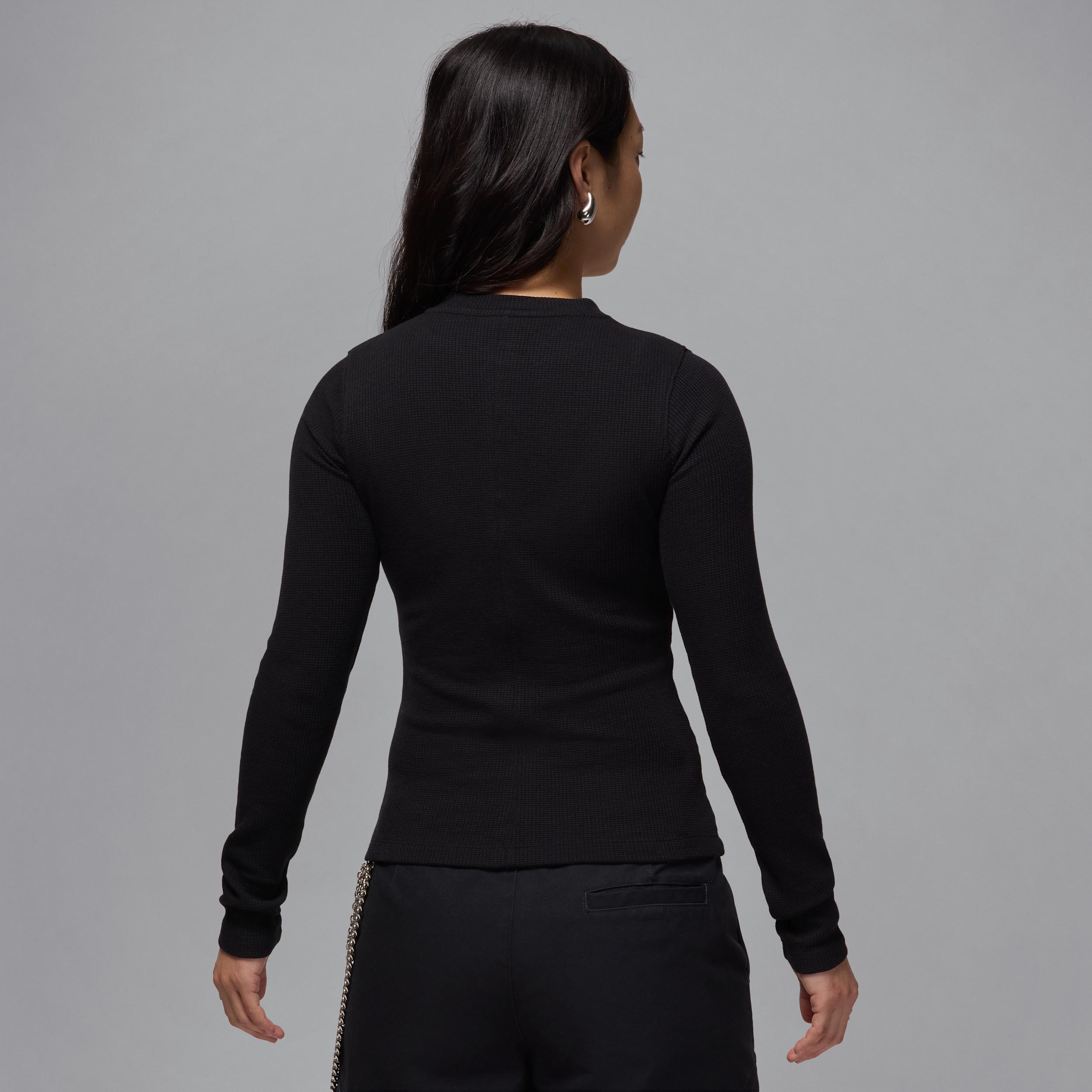 Jordan Women's Long-Sleeve 1/2-Zip Knit Top Product Image