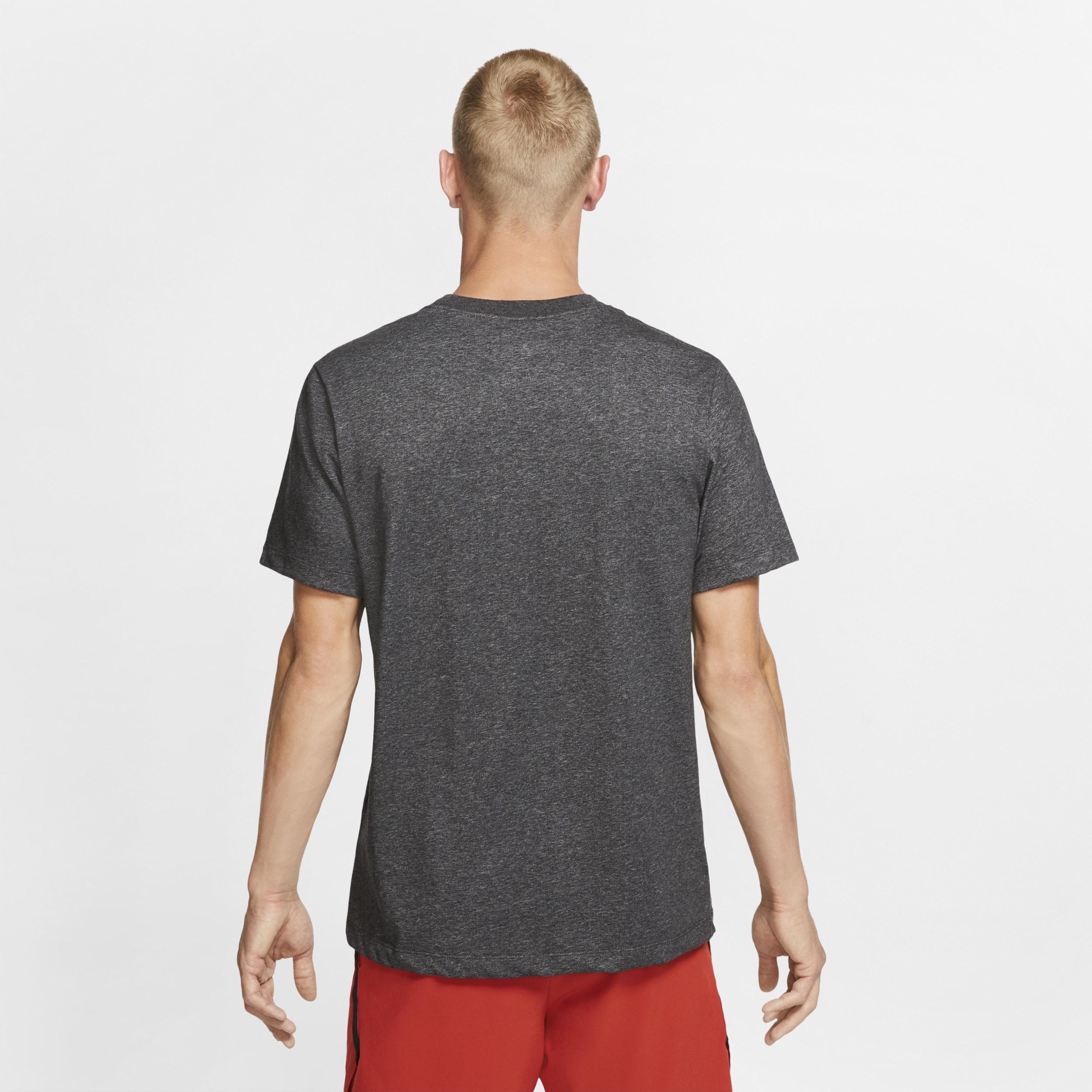 Big & Tall Nike Dri-FIT Training Tee, Men's, Size: 3XL, Black Grey Product Image