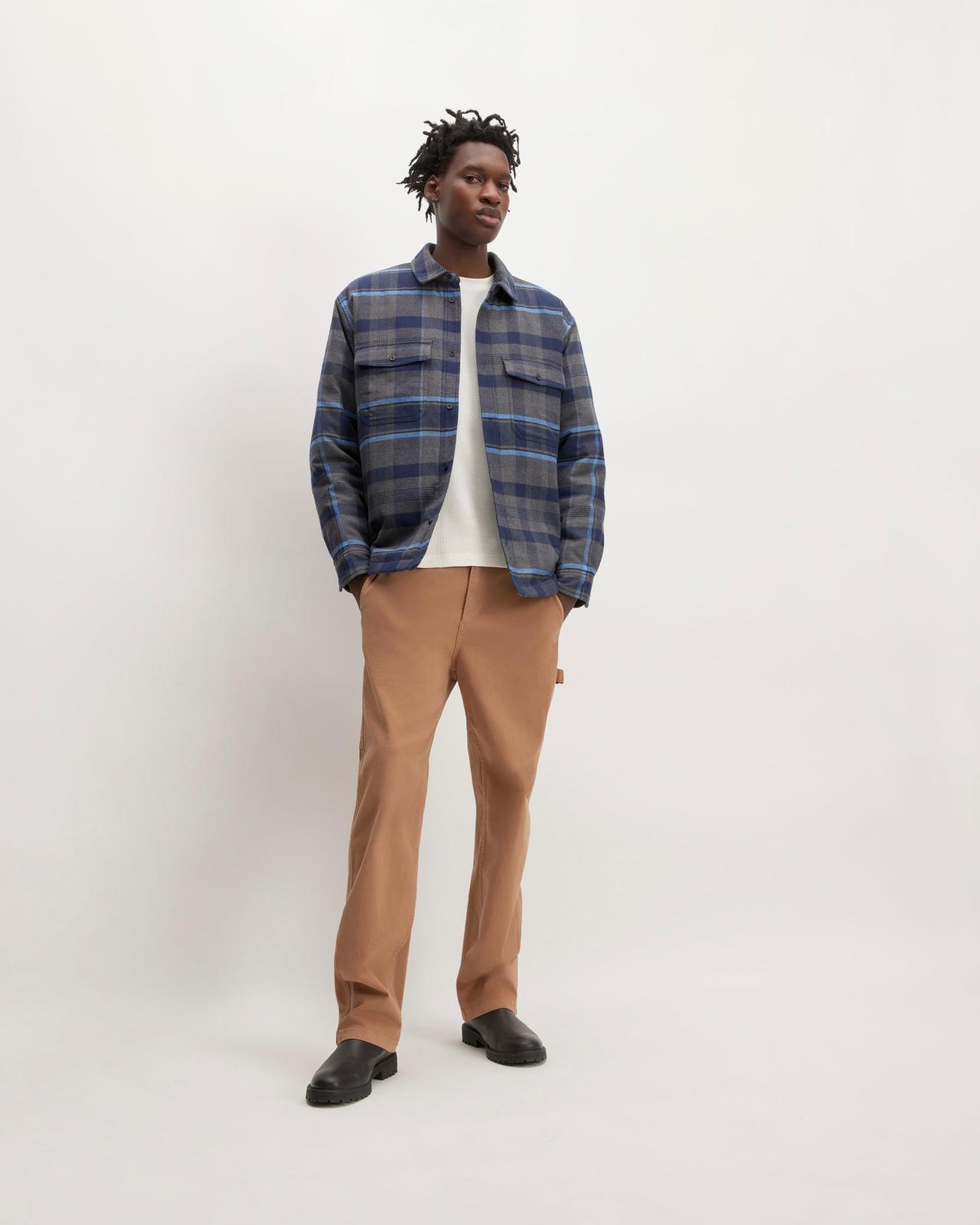 The Flannel Filled Shirt Jacket Product Image