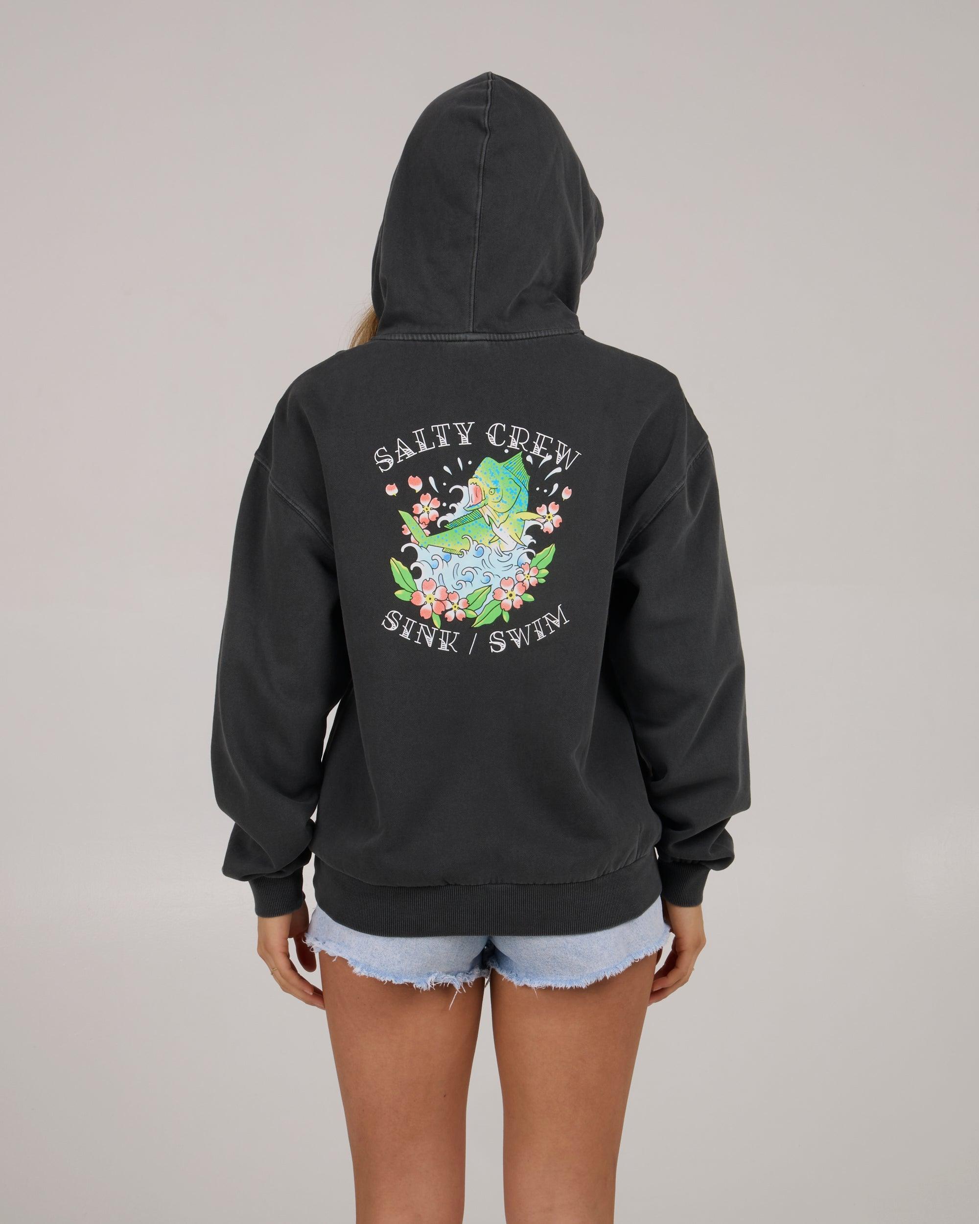 Hopper Hoody  - Faded Black Product Image