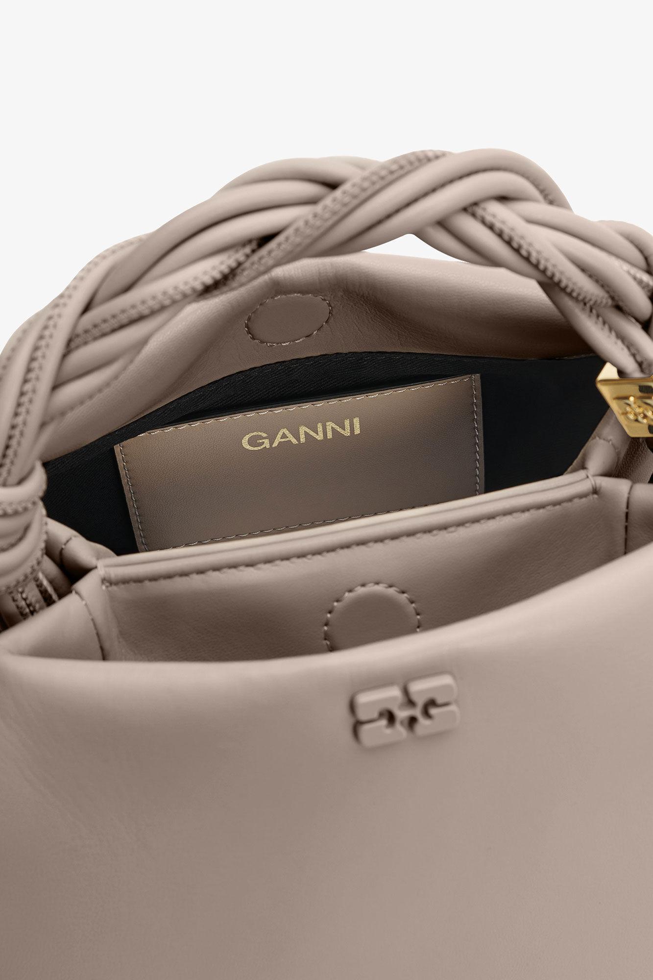 Light Grey Small GANNI Bou Bag Product Image