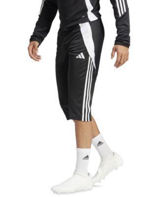 adidas Mens Tiro24 3/4 Pants - Black/White Product Image