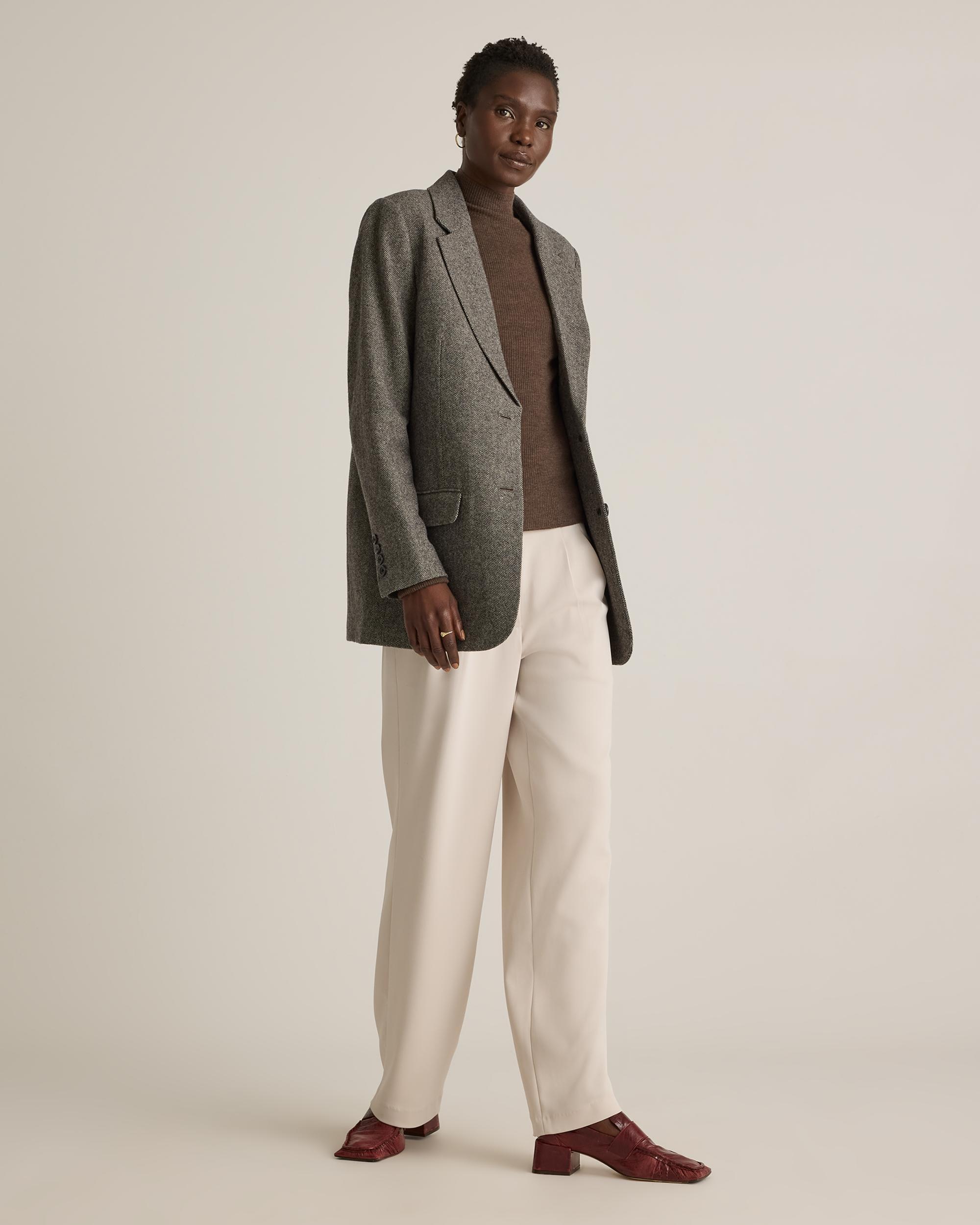 Quince | Women's Italian Wool OverSized Blazer Product Image