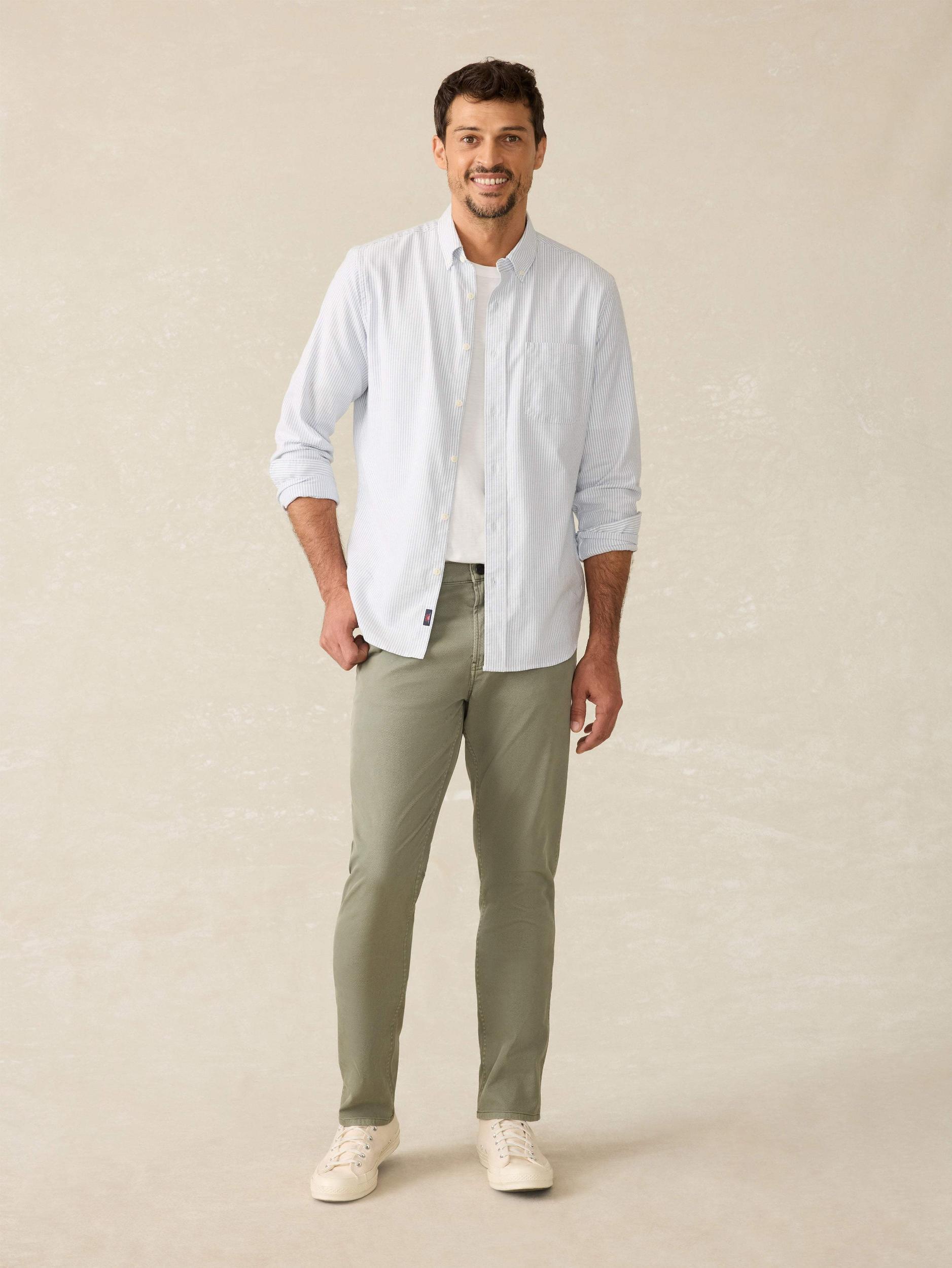 Comfort Twill 5-Pocket - Surplus Green Male Product Image