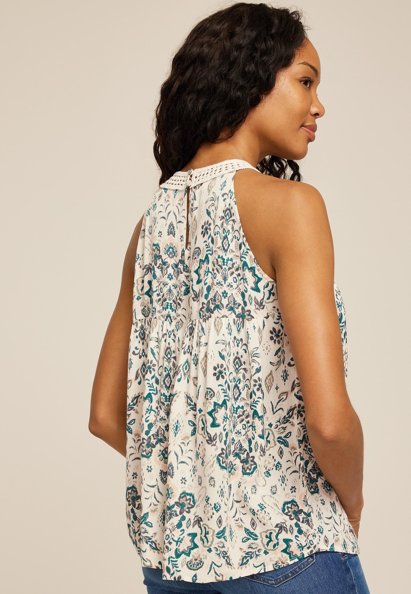 Crochet Halter Top Product Image