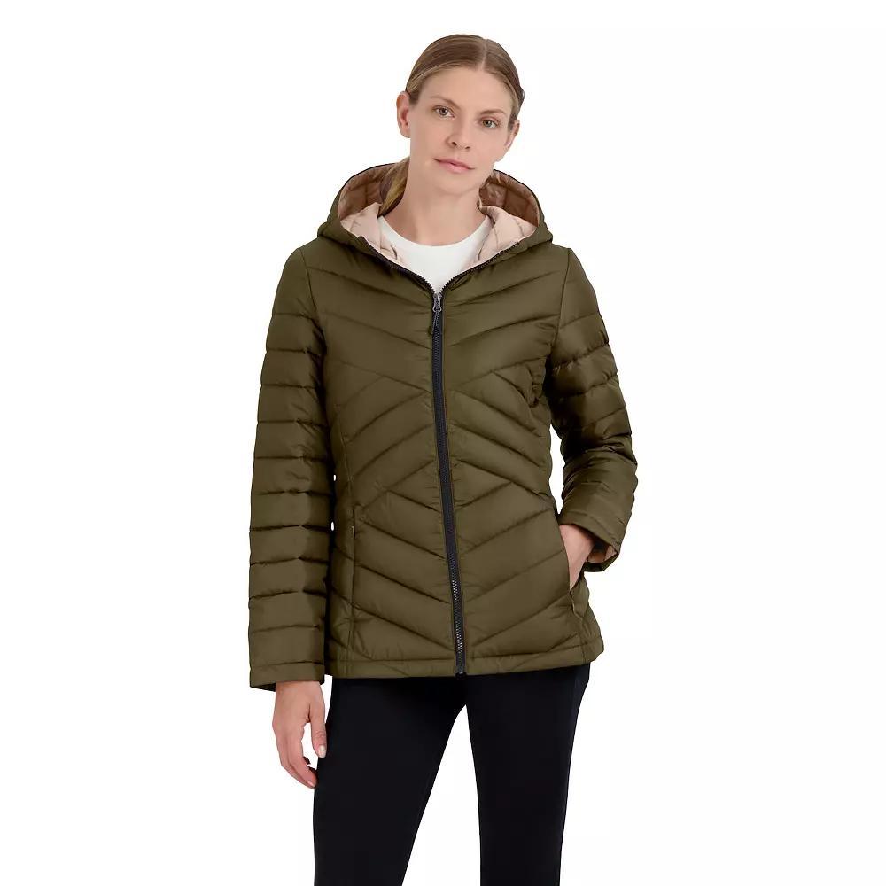 Women's Halitech Packable Puffer Jacket, Size: Small, Ivy Green Product Image