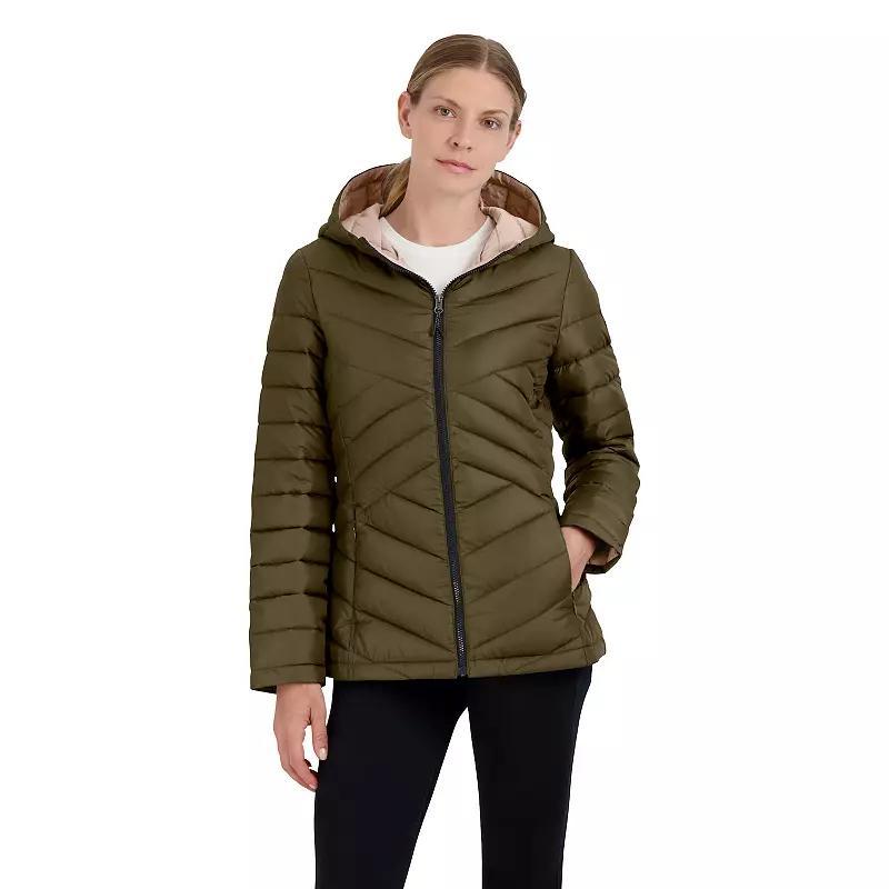 Women's Halitech Packable Puffer Jacket, Size: Small, Ivy Green Product Image