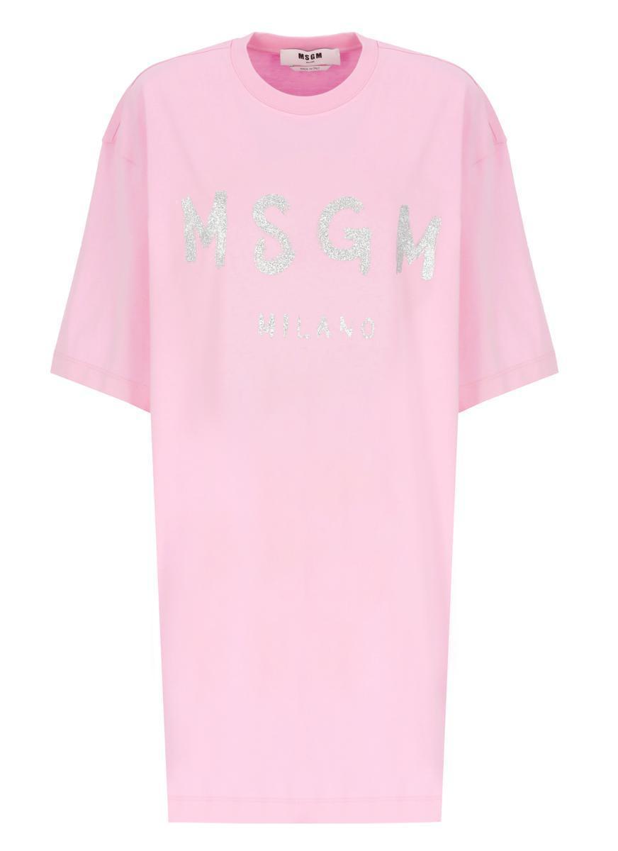 MSGM Dresses In Pink Product Image