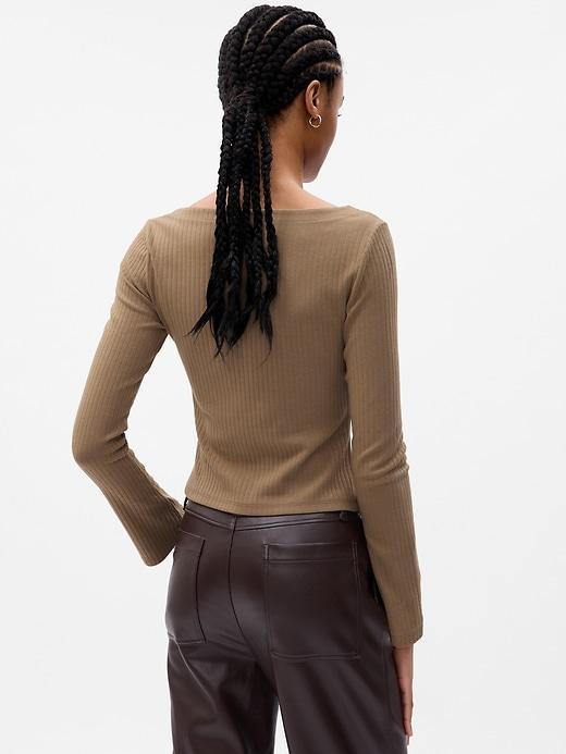 Modern Rib Cardigan Product Image