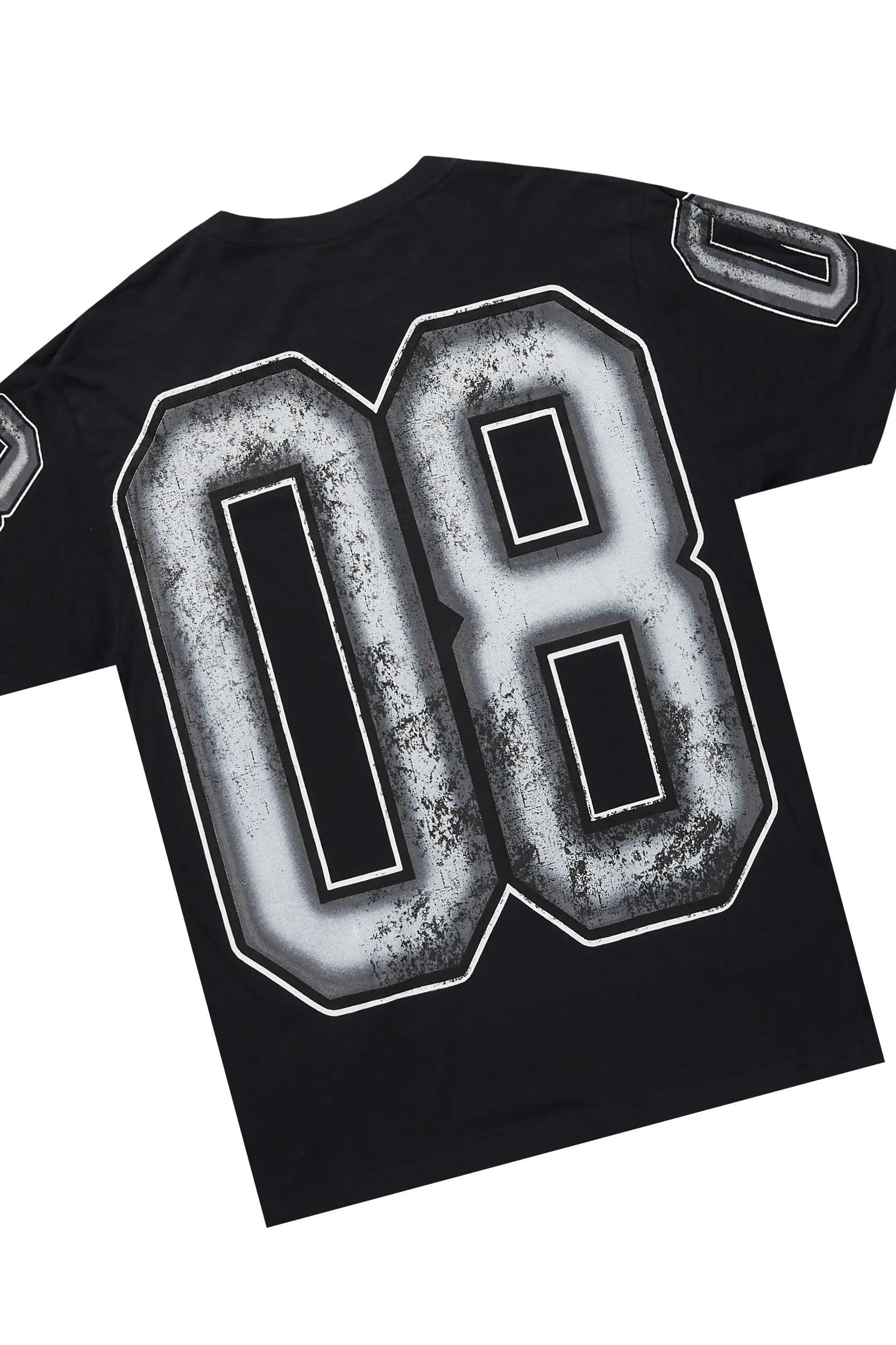 Fields Black/Grey T-Shirt/Baggy Stacked Track Set Male Product Image