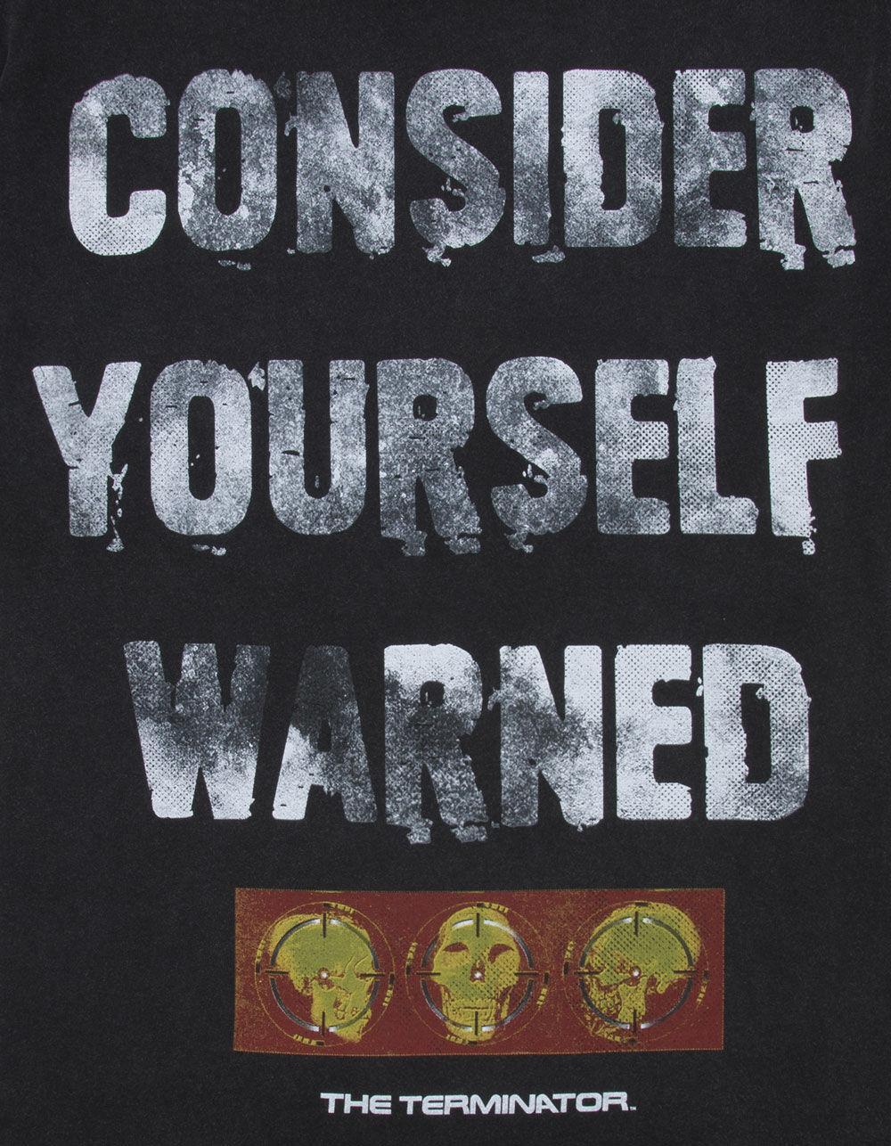TERMINATOR Mens Boxy Tee - WASHED BLACK Product Image