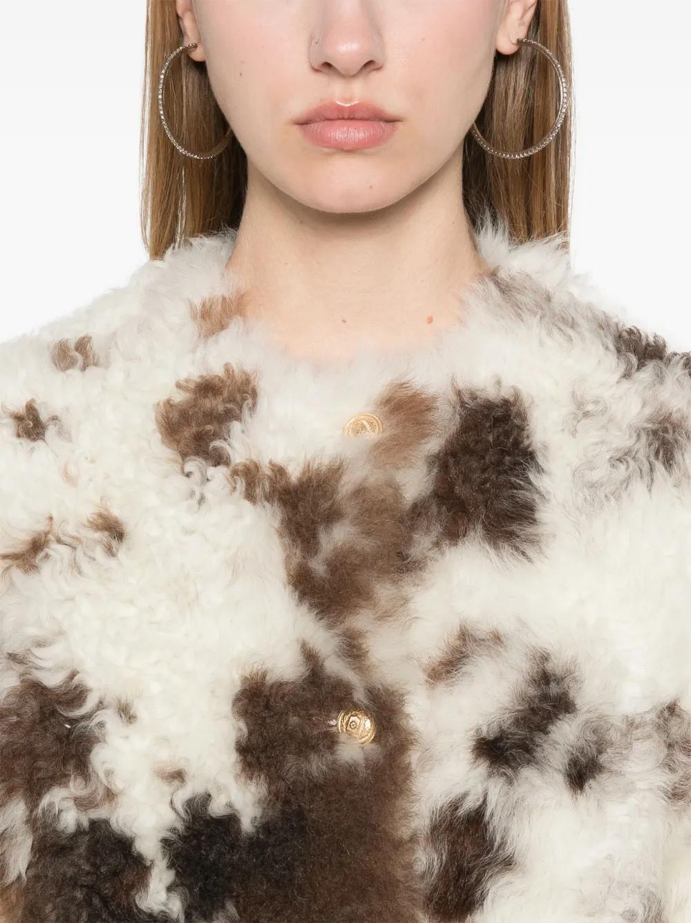 reversible shearling coat Product Image
