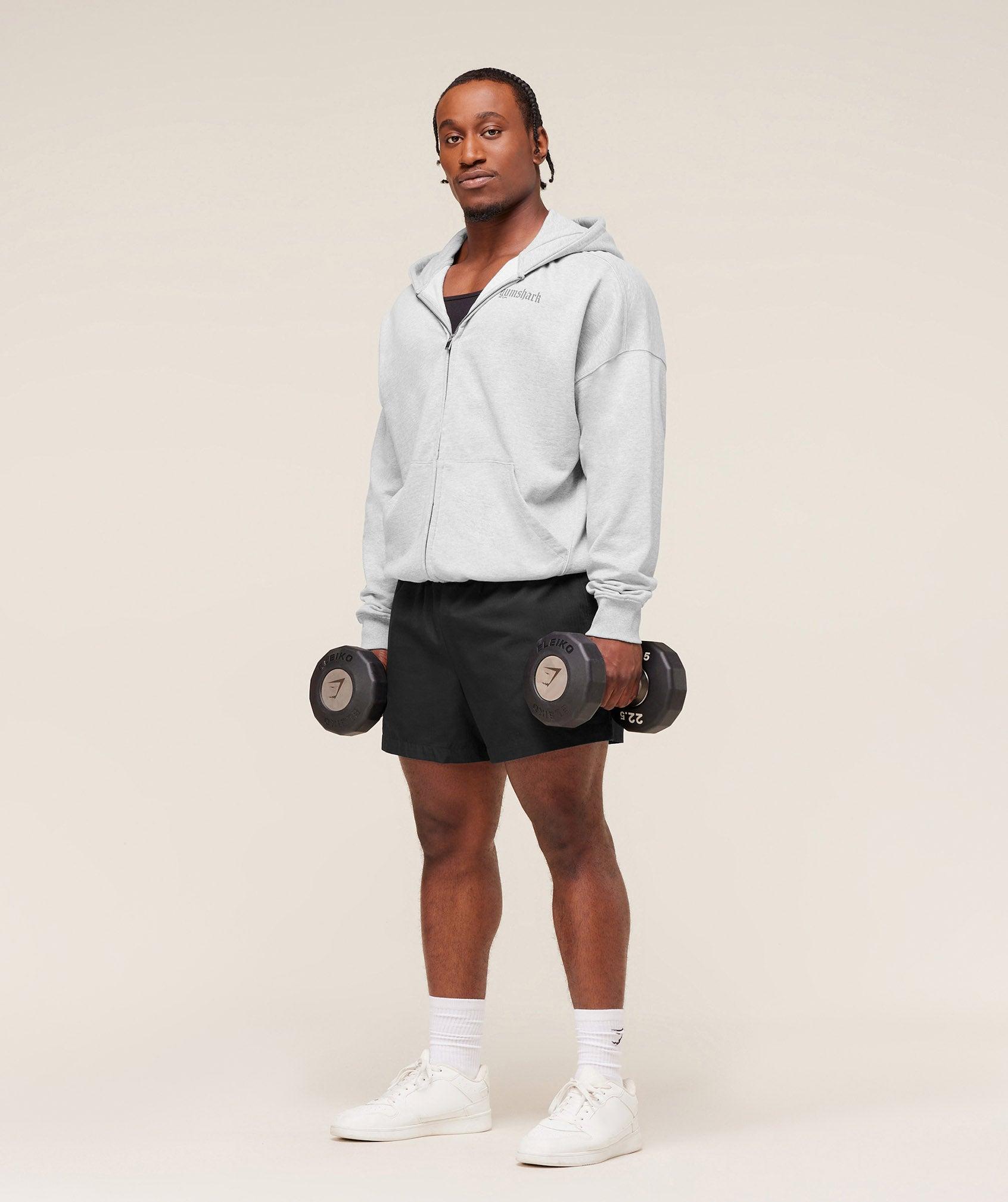 Gymshark Pumper Shorts 5" - Black Male Product Image