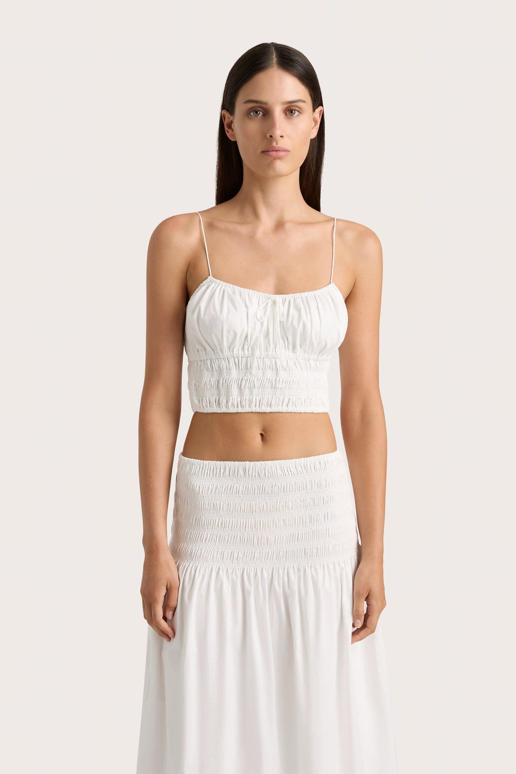 Baia Top White - Final Sale Product Image
