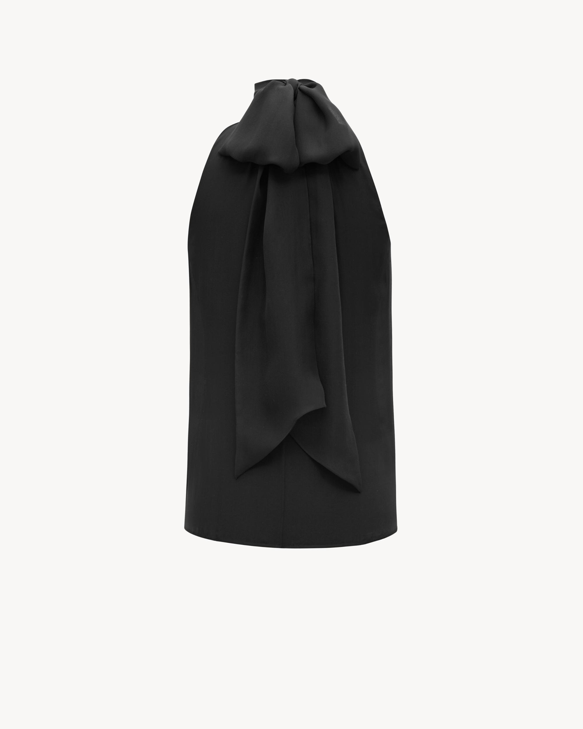 Blouse in silk muslin Product Image