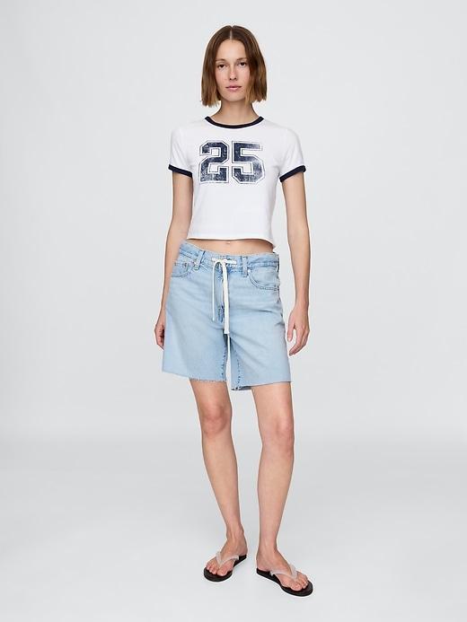 Cropped Graphic T-Shirt Product Image