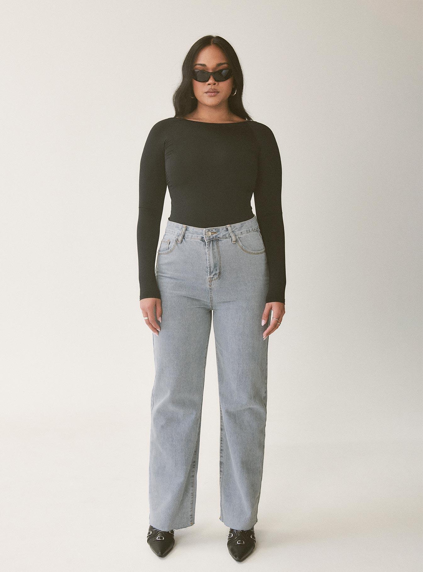 Kalinda Denim Jeans Product Image
