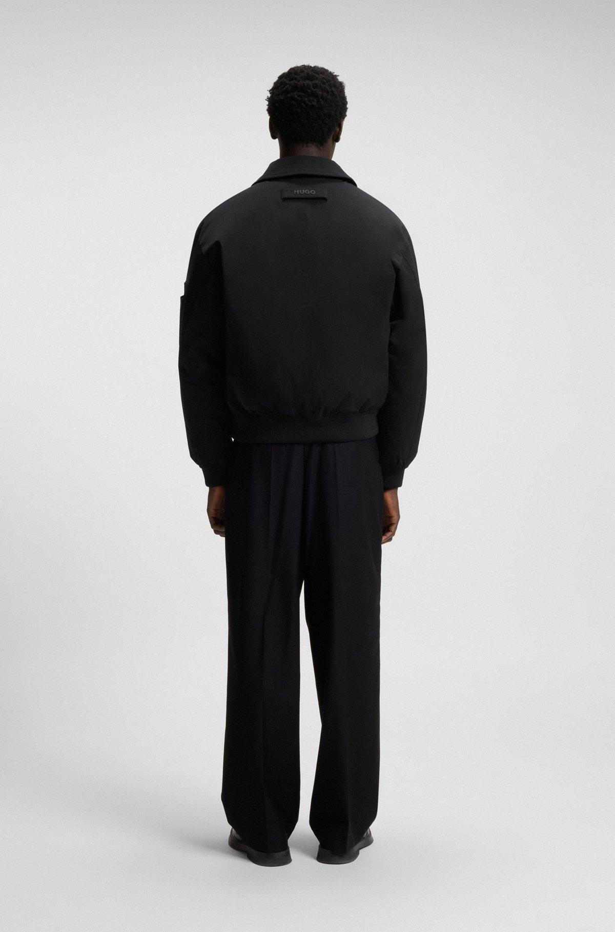 Regular-fit parka jacket in water-repellent fabric Product Image