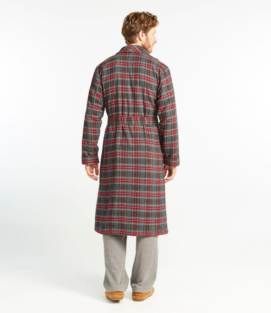 
                            Men's Scotch Plaid Flannel Robe, Sherpa-Lined
                         Product Image