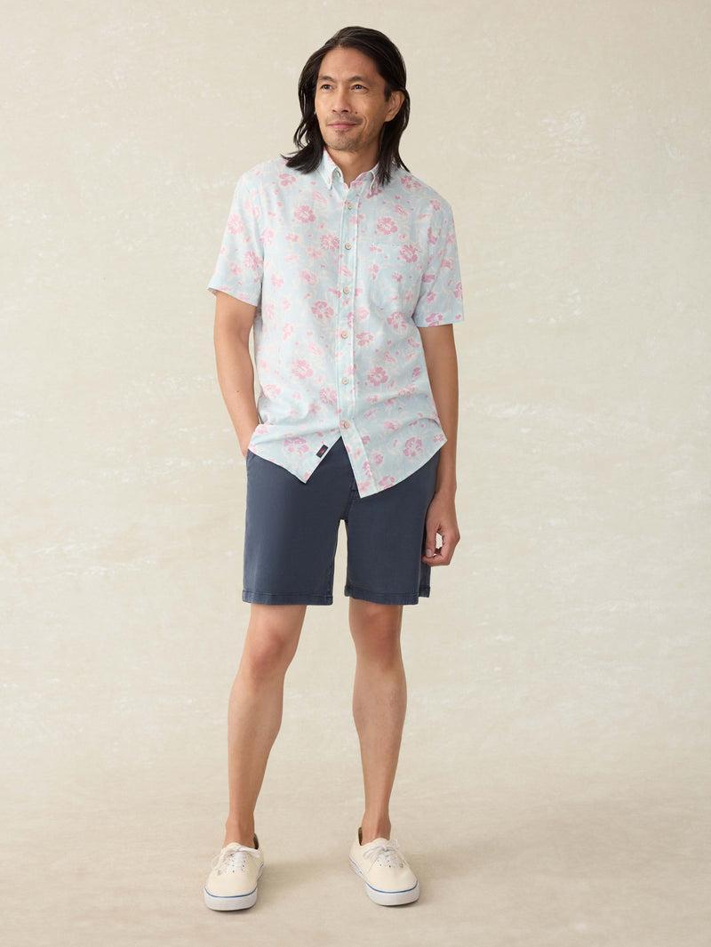 Short-Sleeve Breeze Shirt - Clear Waters Blossom Product Image