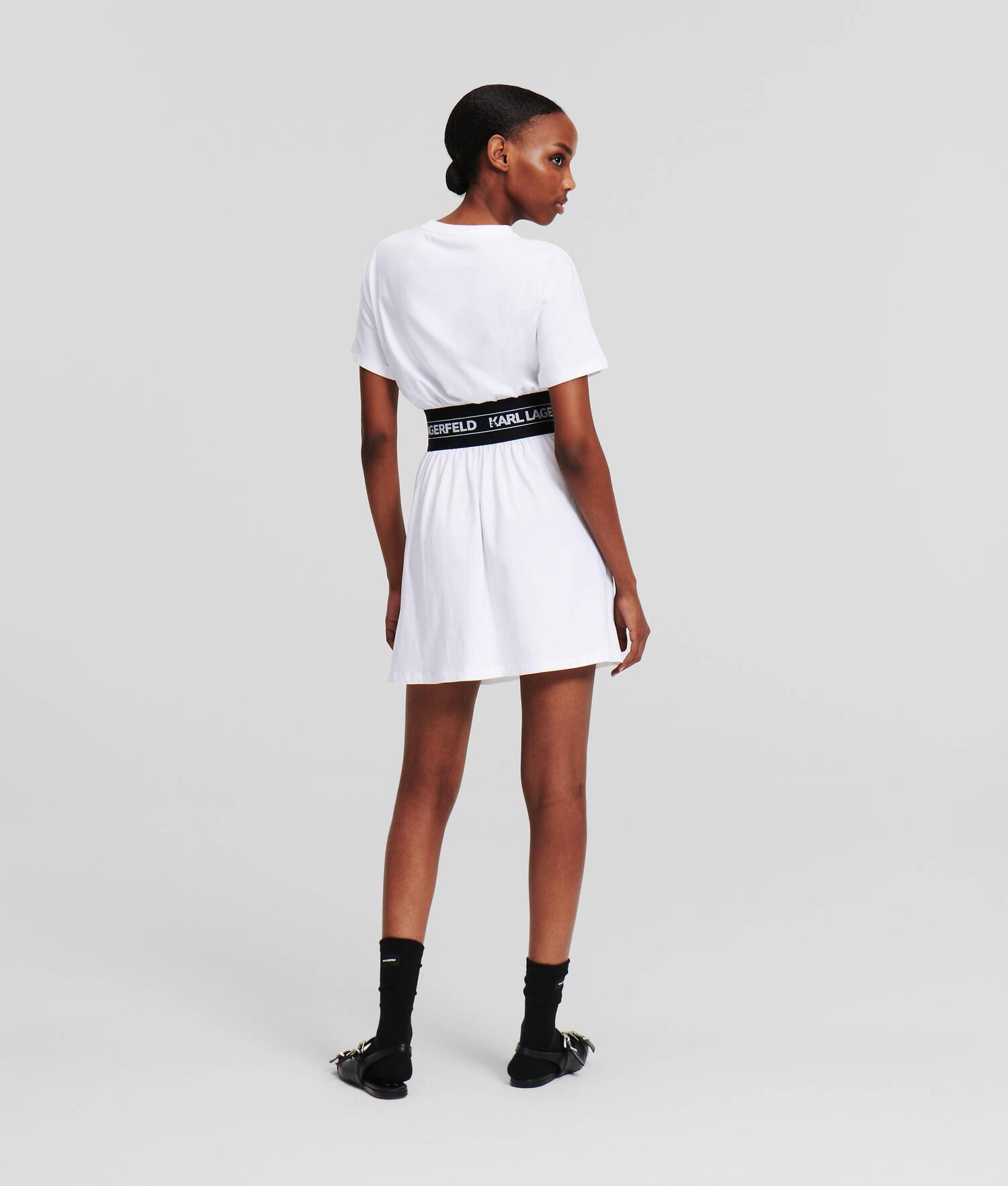 KARL LOGO TAPE T-SHIRT DRESS Product Image