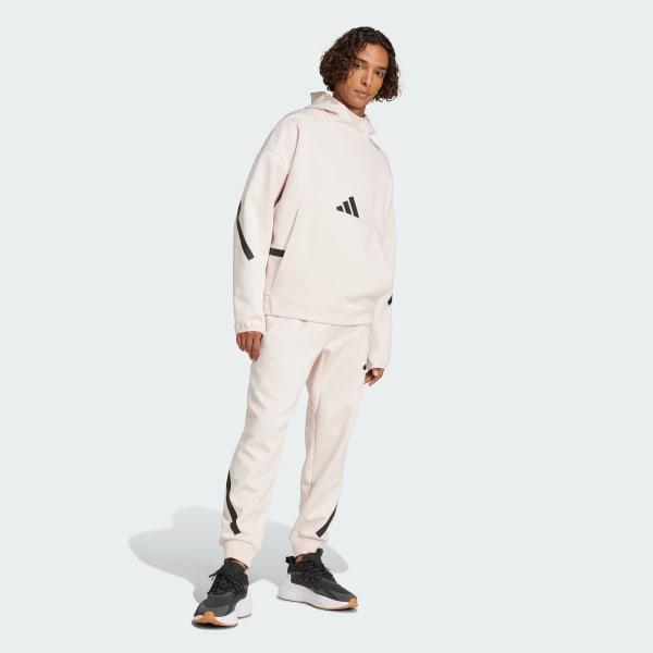 adidas Z.N.E. Hoodie Medium Grey Heather S Mens Product Image