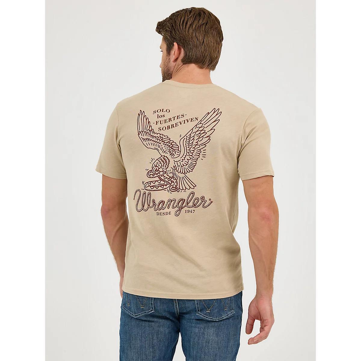 Men's Wrangler Desde 1947 T-Shirt in Trench Coat Heather Product Image