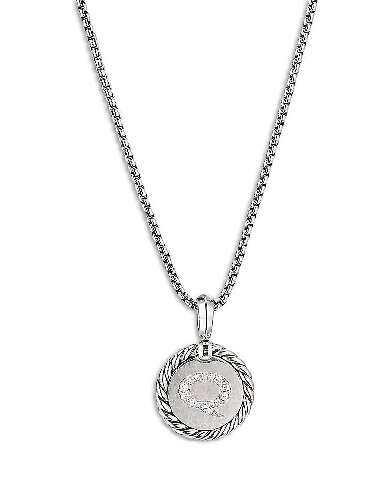 David Yurman Sterling Silver Cable Collectibles Initial Charm Product Image