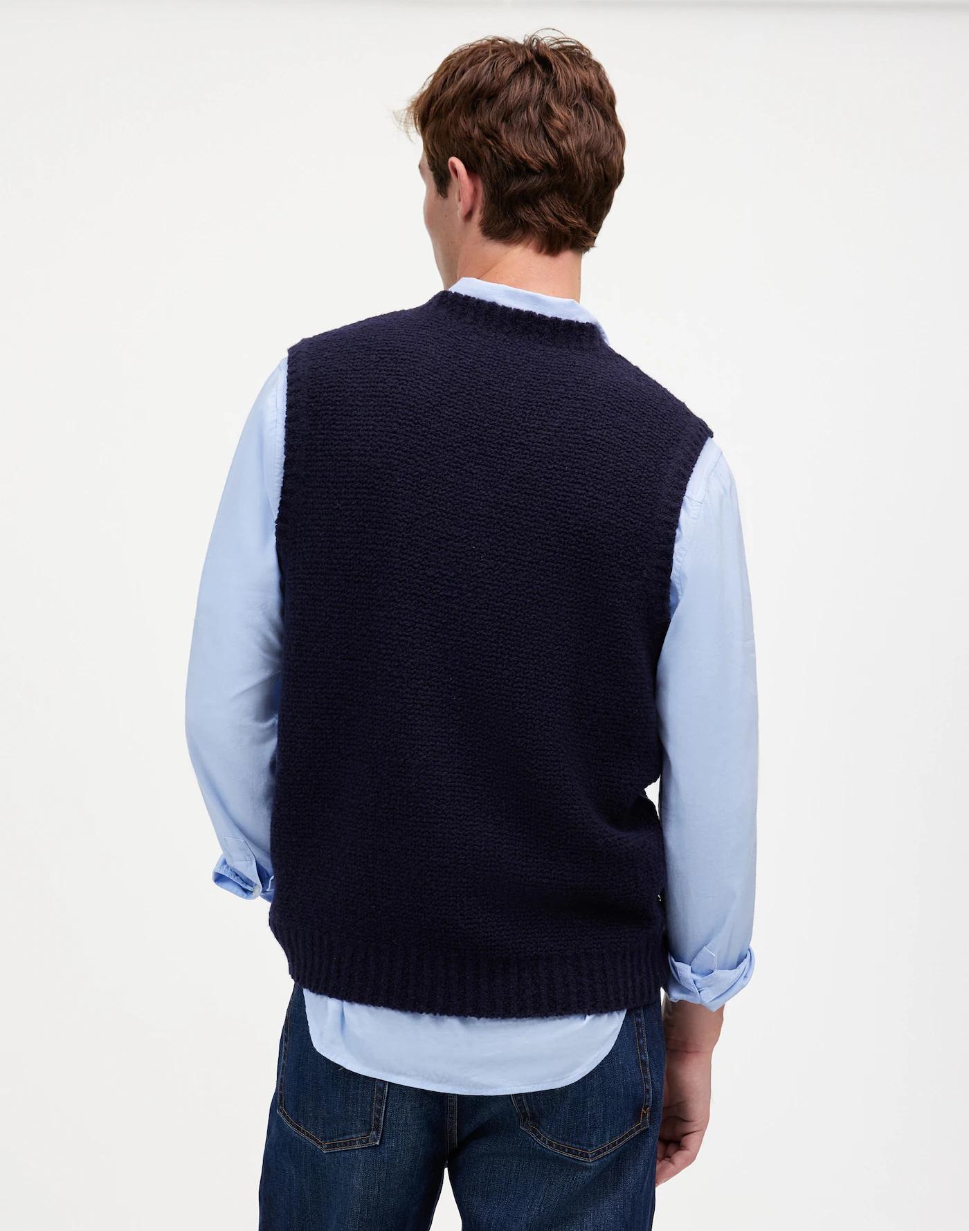 Bouclé Sweater Vest Product Image