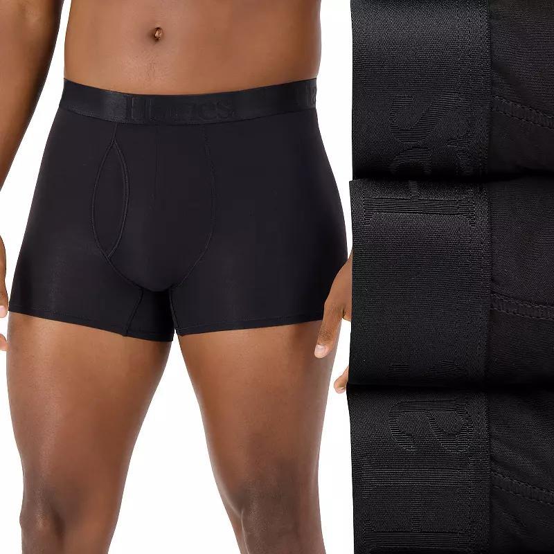 Hanes Originals Ultimate 3-Pack Men's SuperSoft Trunks, Size: XXL, Black Product Image