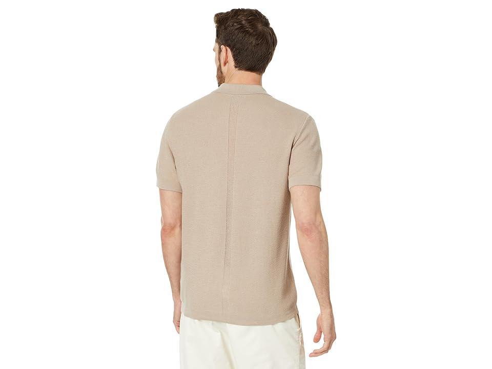 Paige Mendez Sweater Shirt (Mocha Cream) Men's Clothing Product Image