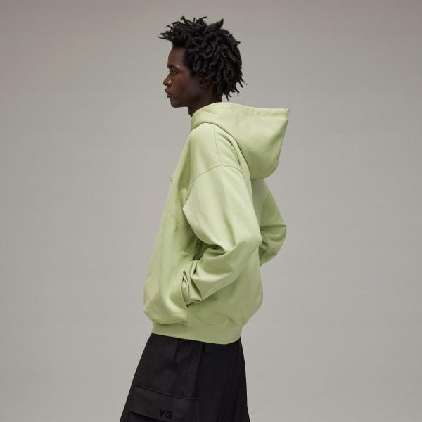 adidas Y-3 French Terry Hoodie Black XS Mens Product Image