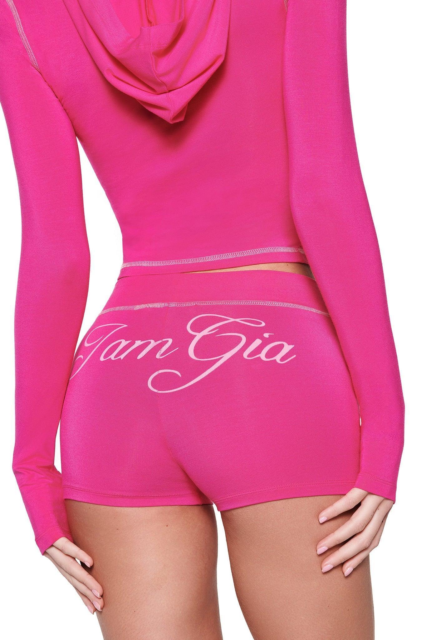 BLARE HOODIE - PINK : HOT PINK Product Image