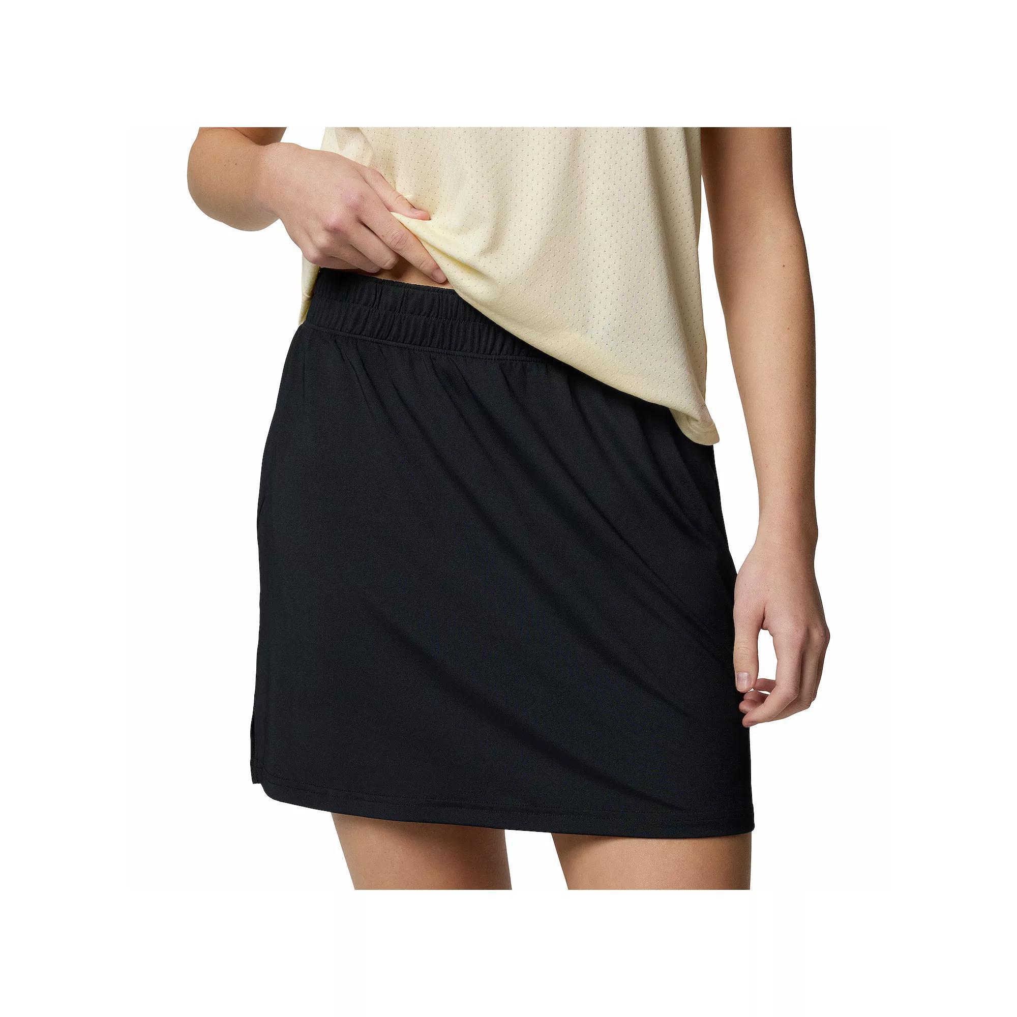 Women's Columbia Omni-WICK™ Midrise Chill River Skort, Size: Large, Safari Product Image