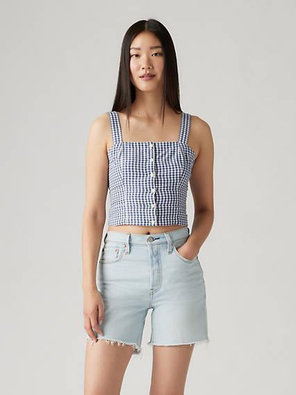 Lottie Short Sleeve Linen Top Product Image