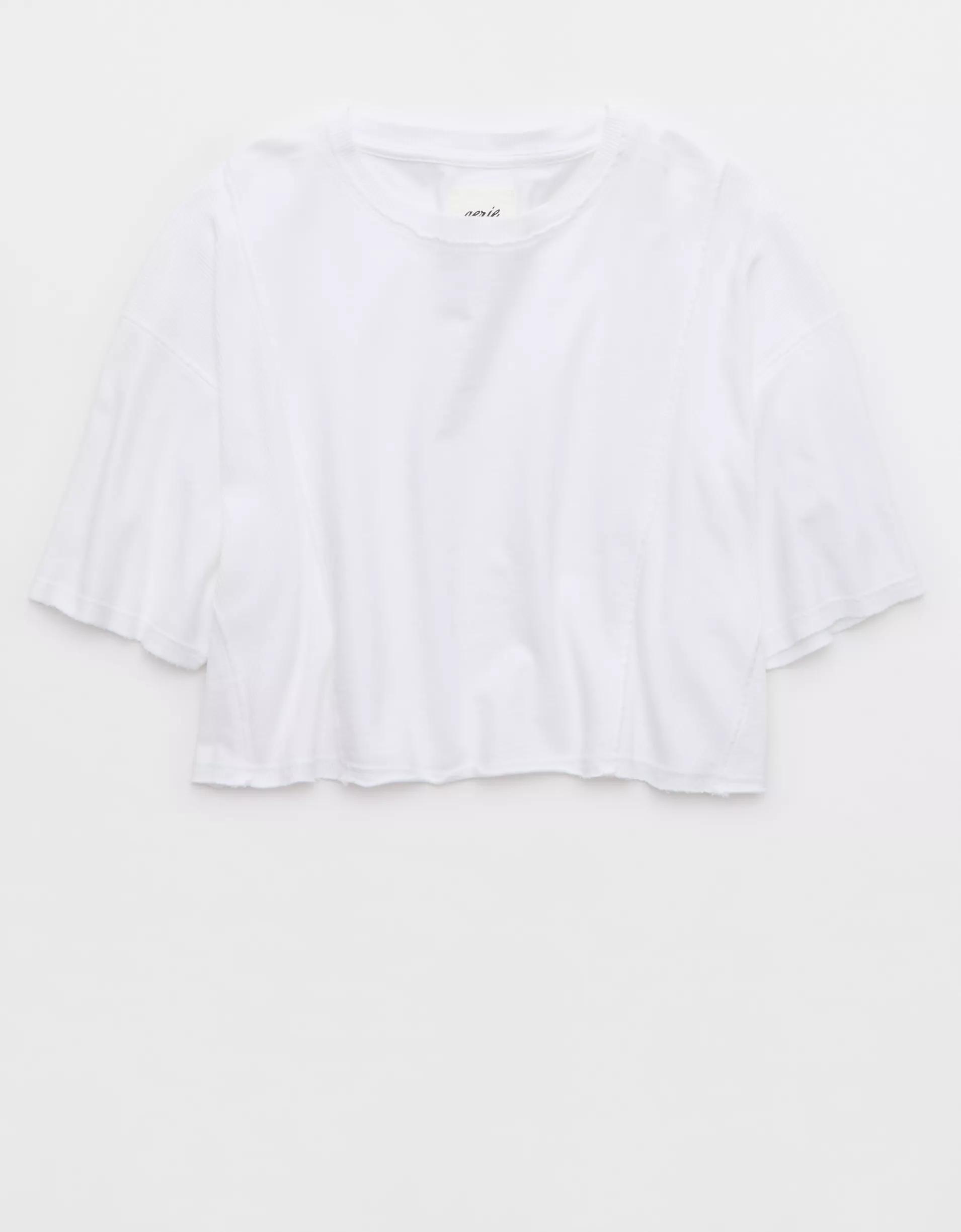 Aerie Let Loose Fleece T-Shirt Product Image