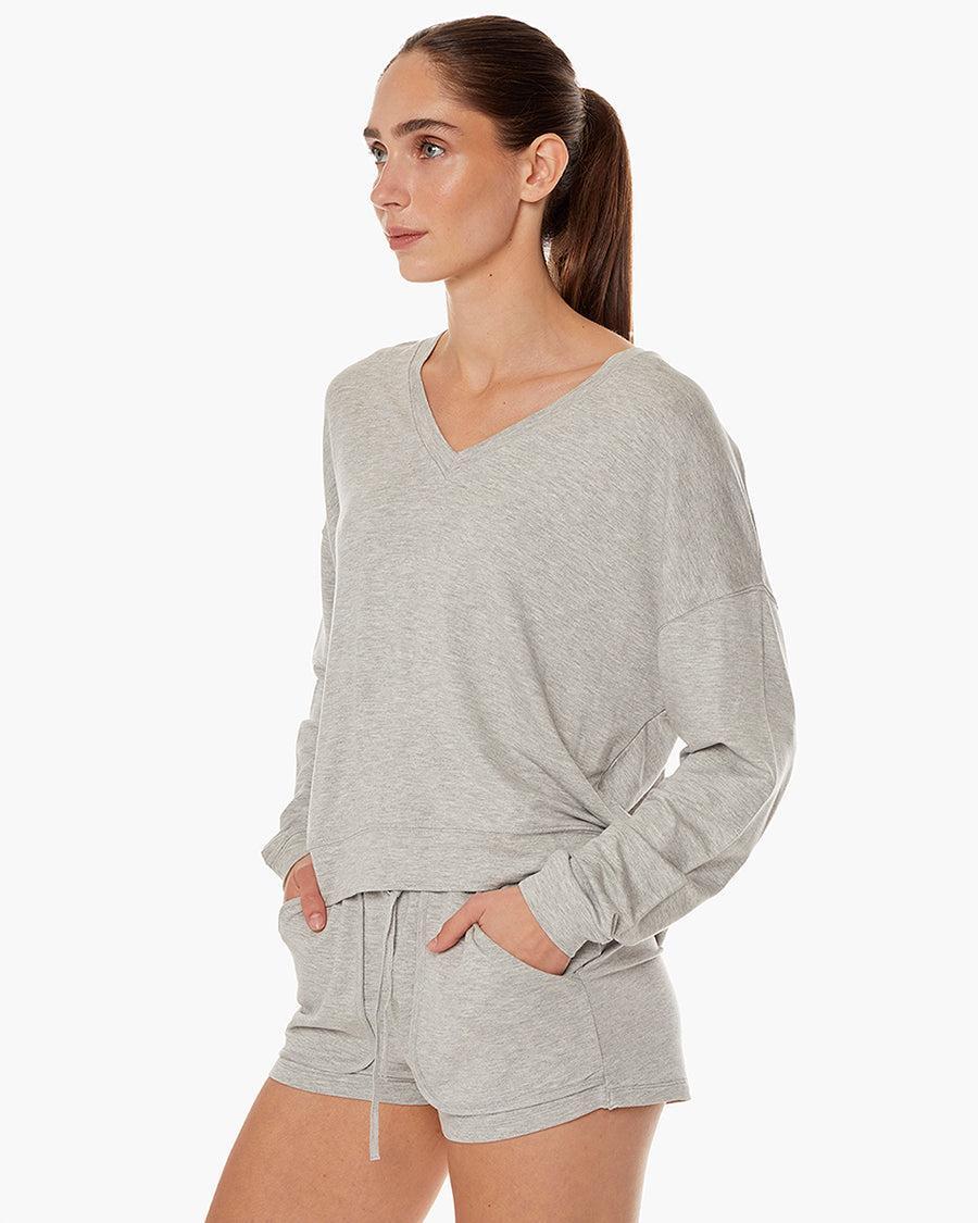 Matinée de Tennis Short - Heather Grey Product Image