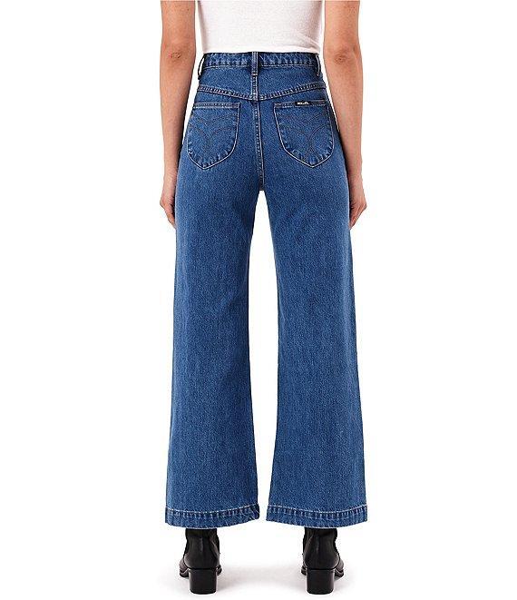 Rolla's Sailor Rigid Denim High Rise Wide Leg Jeans Product Image