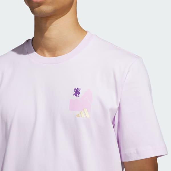 adidas Jet Set Camper Graphic Tee White 3XL Mens Product Image