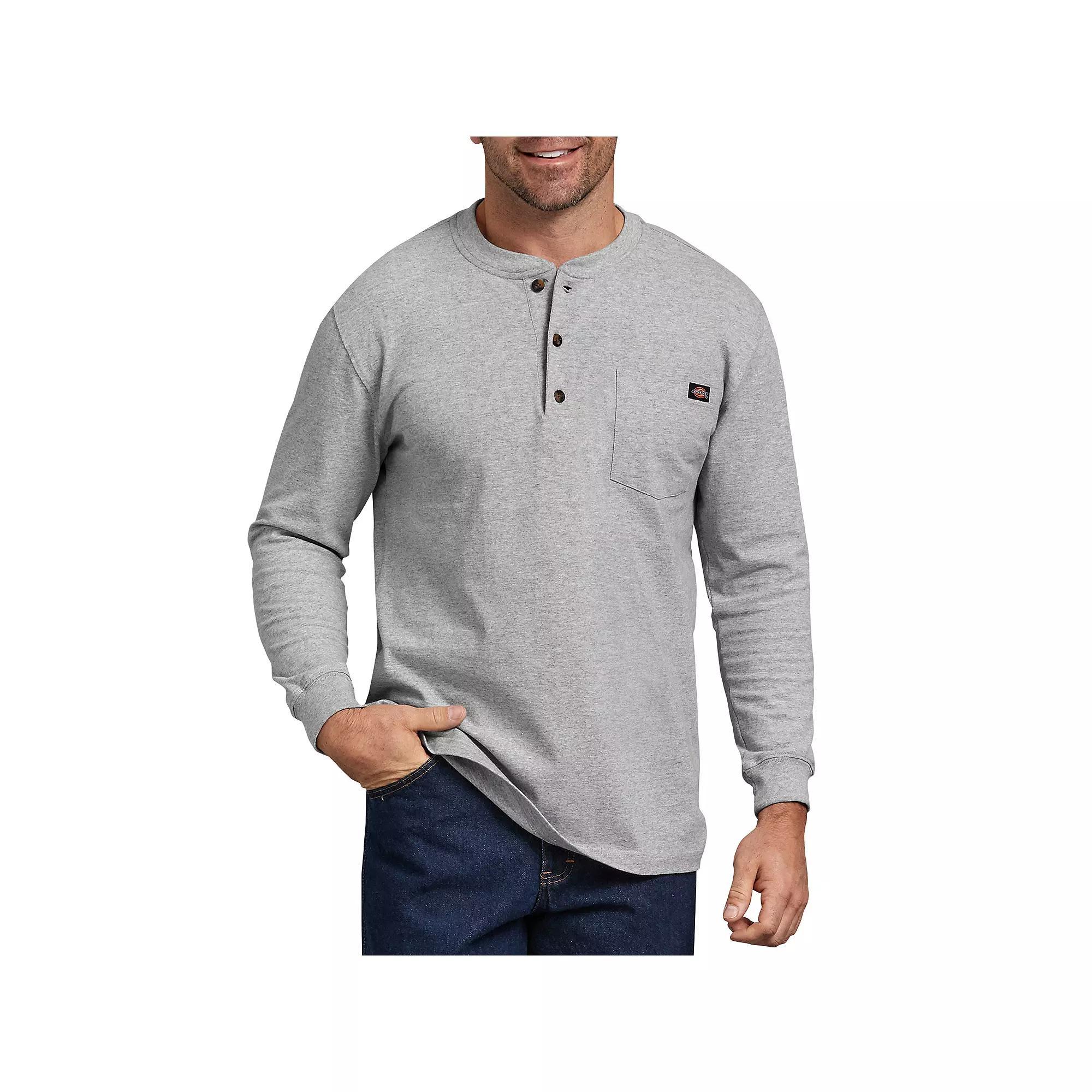 Mens Dickies Heavyweight Henley Product Image