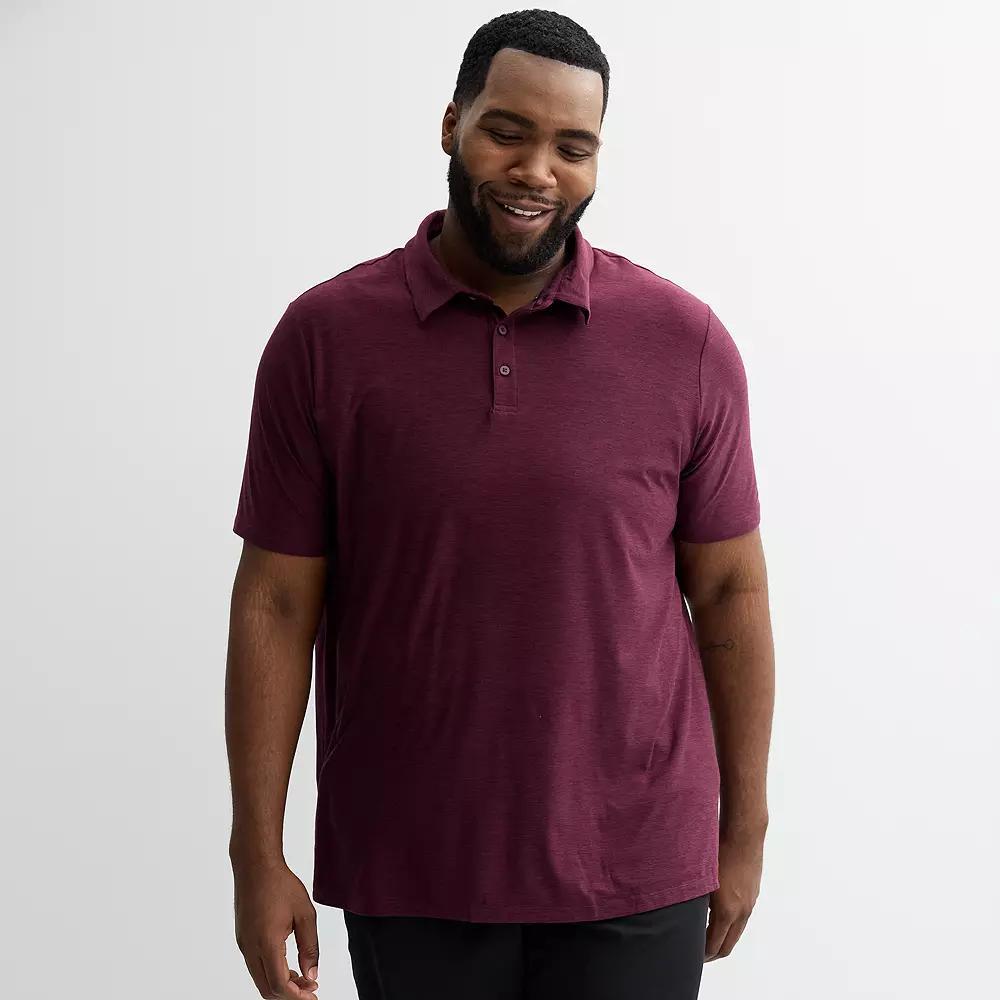 Big & Tall FLX Wander Polo, Men's, Size: Medium Tall, Red Product Image