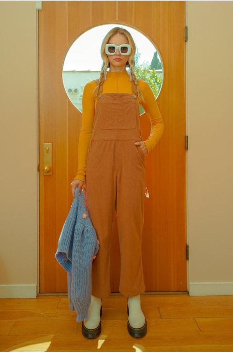 Brushed French Terry Jumpsuit Product Image