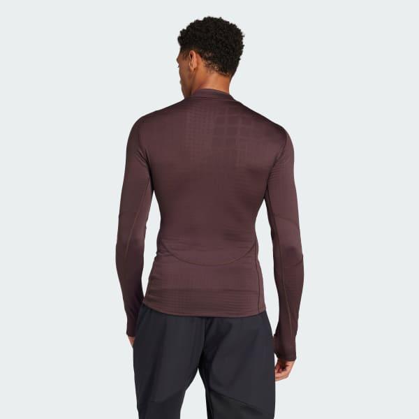 adidas Techfit COLD.RDY Training Long Sleeve Tee Black L Mens Product Image