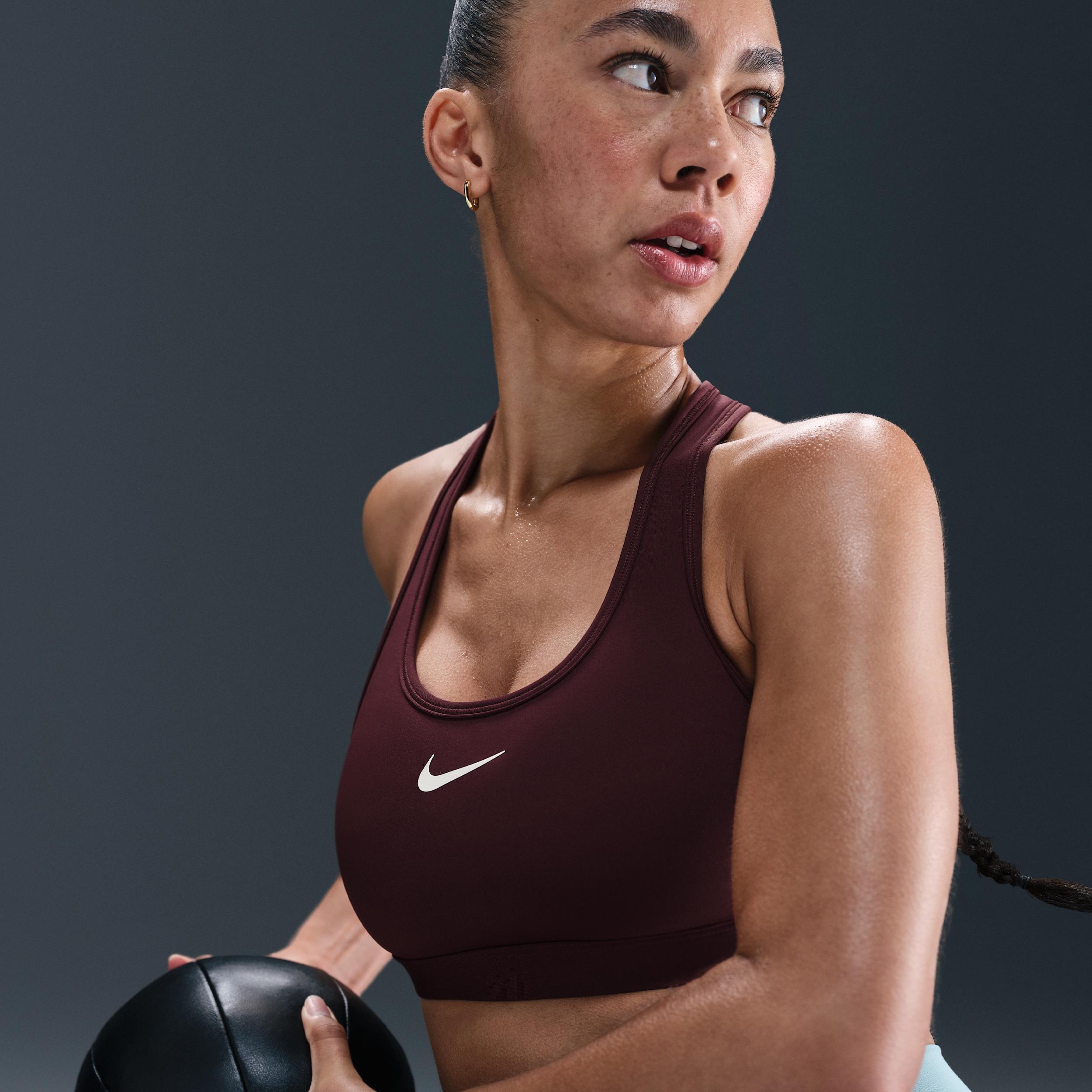 Nike Women's Swoosh Medium Support Padded Sports Bra Product Image
