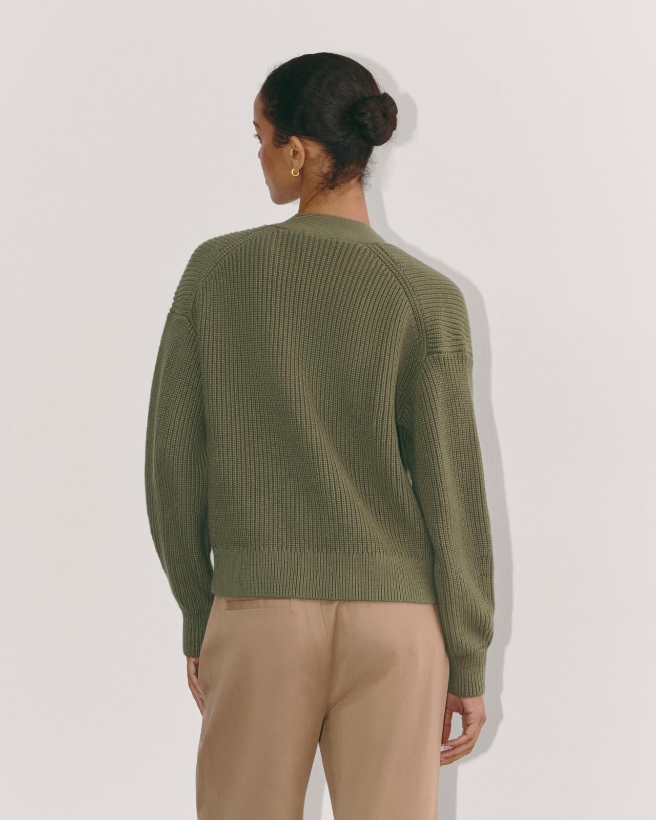 The Boxy Cardigan in Everyday Cotton Product Image
