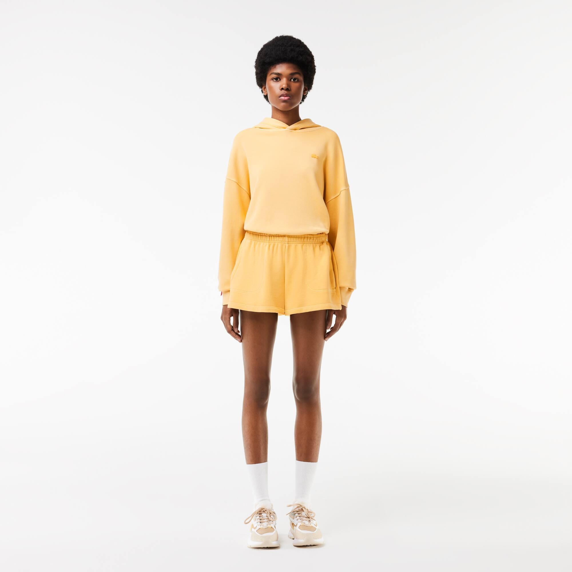 Natural Dyed Fleece Shorts Product Image
